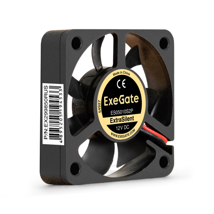 Вентилятор 12В DC EXEGATE EXTRASILENT ES05010S2P EX299850RUS