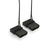 Корпус Miditower EXEGATE EVO-8225 ATX, без БП, 2*USB+1*USB3,0, черный с RGB подсветкой EX292858RUS